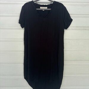 Cloth and Stone Shirt Dress, Black, Size Medium. Good condition, Anthropologie